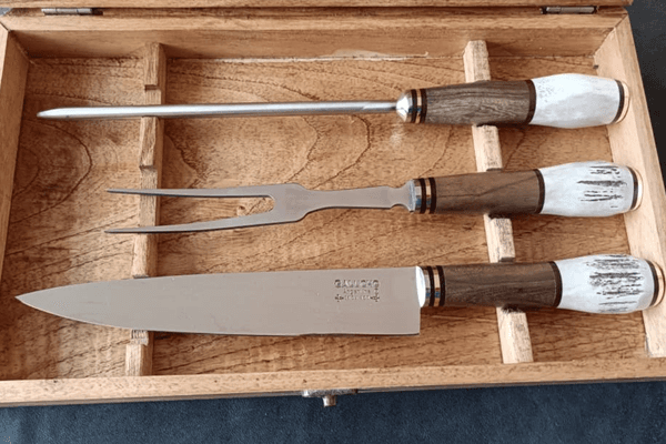 Parrillero Pesado Comb Parrillero Con Caja De Madera X 3