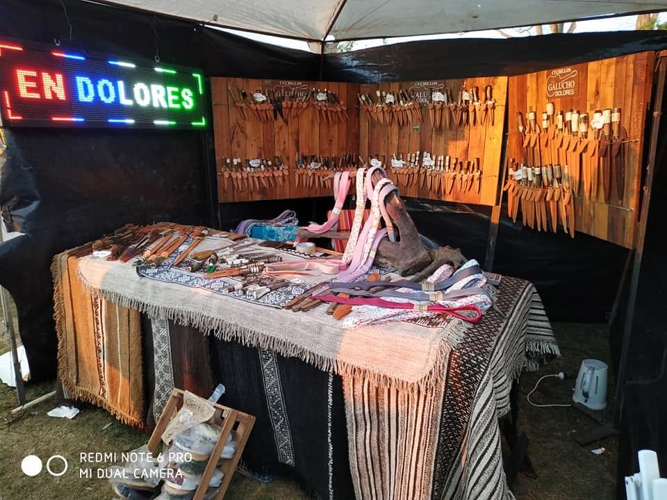 En el stand